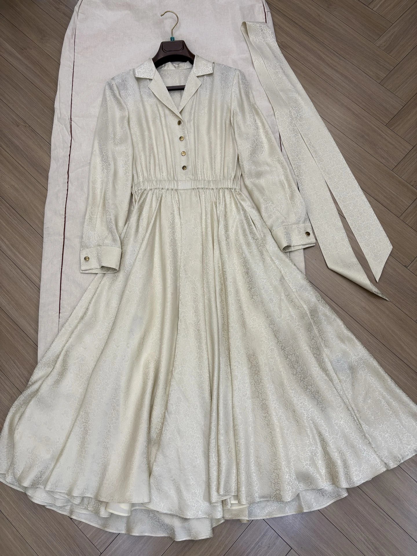 Women's Silk Two-Piece Dress