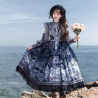 Elegant Long-Sleeve Fashion Dress
