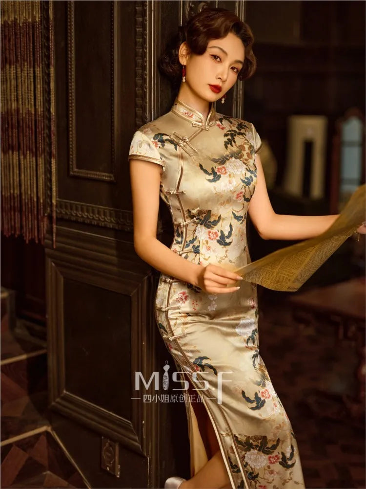 Yellow Silk Everyday Dress