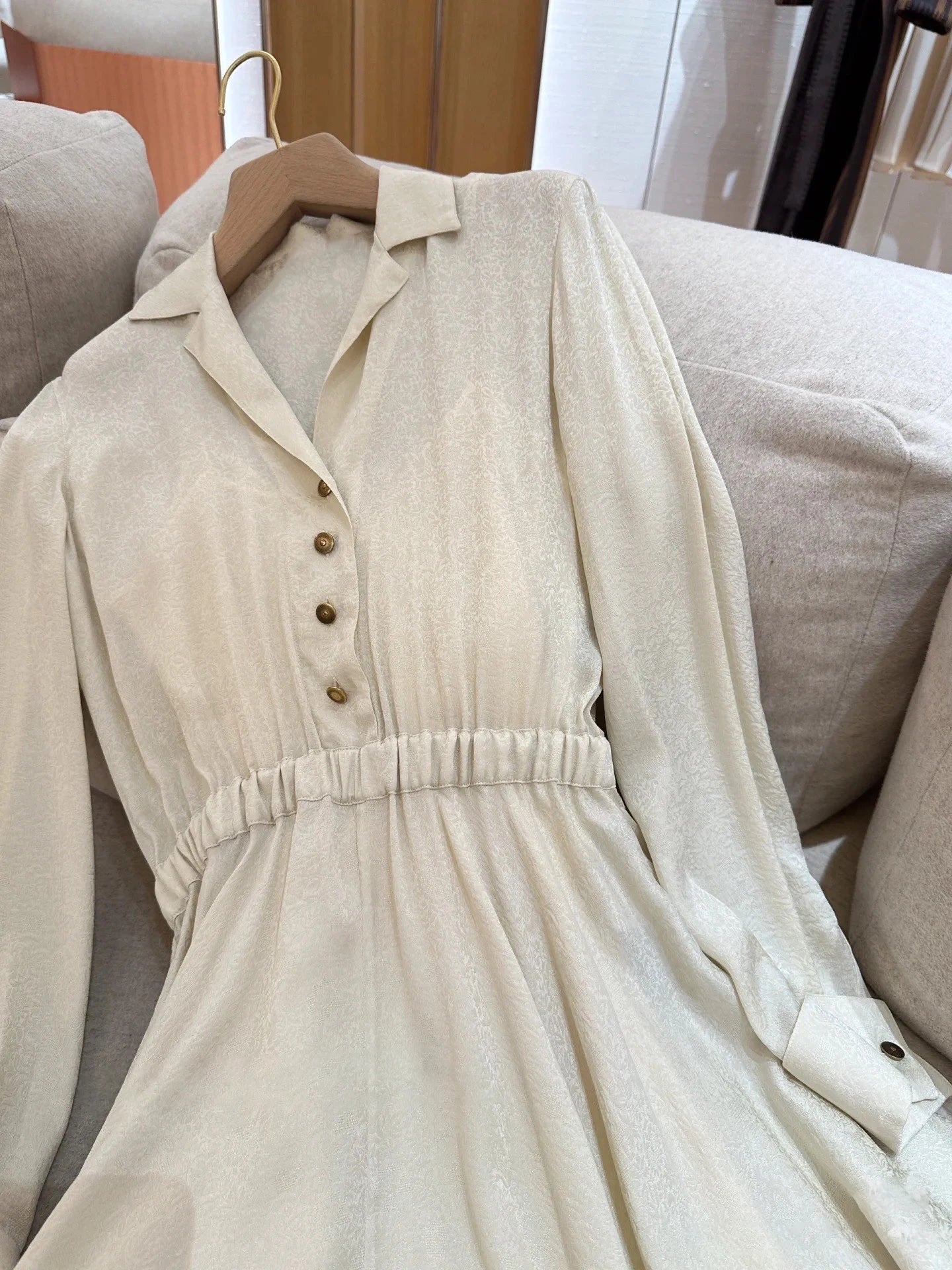 Women's Silk Two-Piece Dress