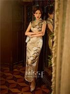 Yellow Silk Everyday Dress