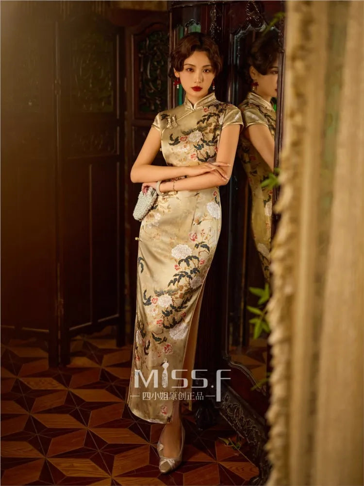 Yellow Silk Everyday Dress