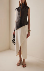 Wo men's Slanted Skirt Dress