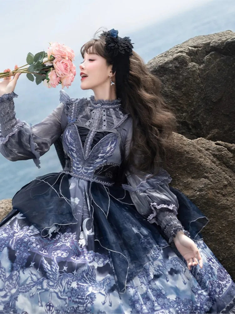 Elegant Long-Sleeve Fashion Dress