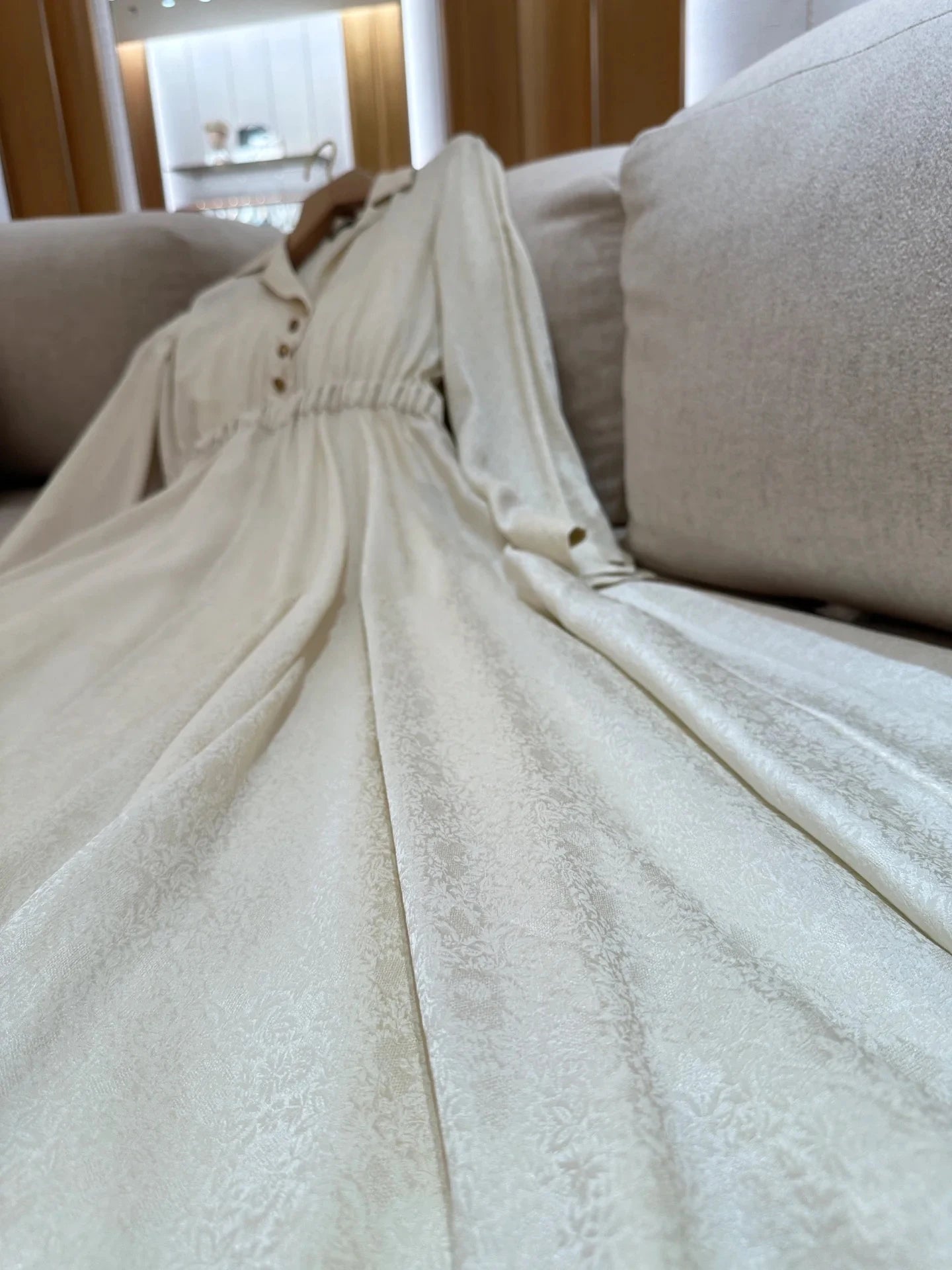 Women's Silk Two-Piece Dress