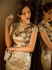 Yellow Silk Everyday Dress