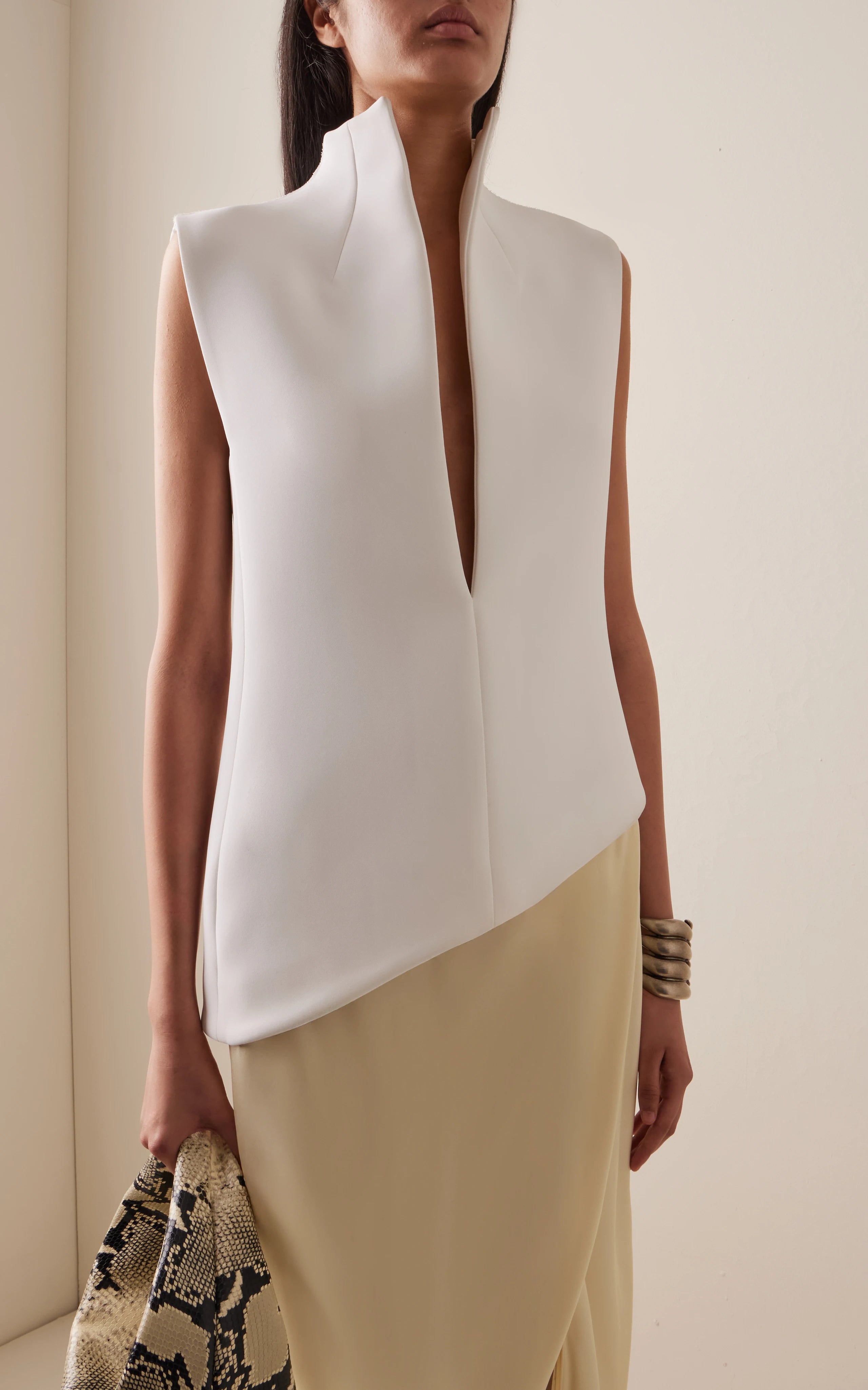 Wo men's Slanted Skirt Dress