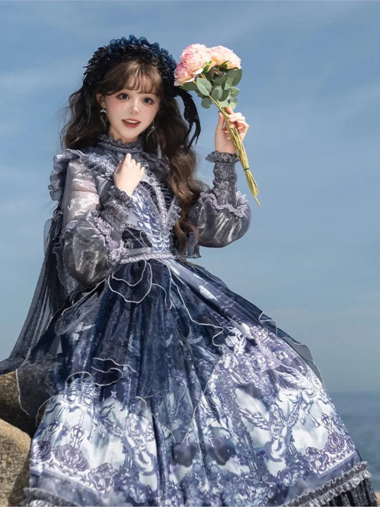 Elegant Long-Sleeve Fashion Dress